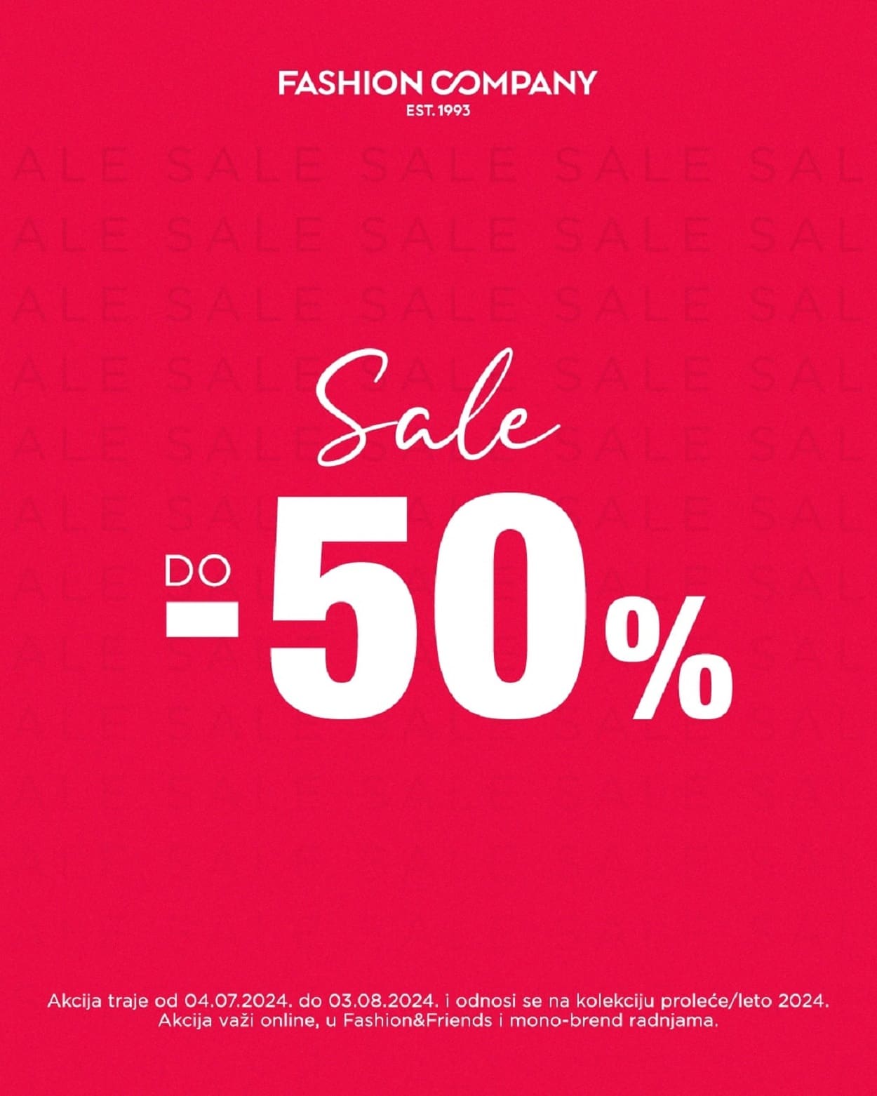 Fashion&Friends letnje sniženje