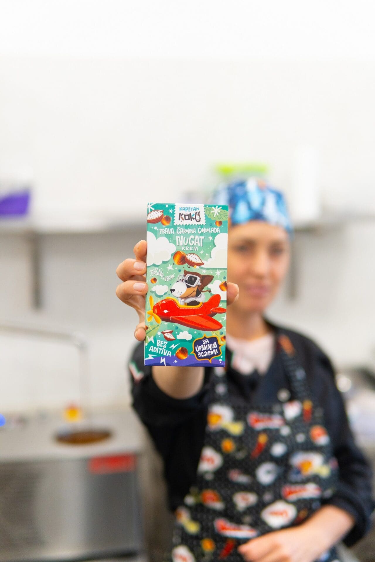 Tamara Gorjup, čokolada Kapetan Koko