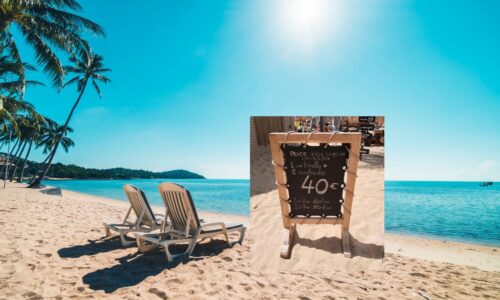 Ležaljke i suncobran