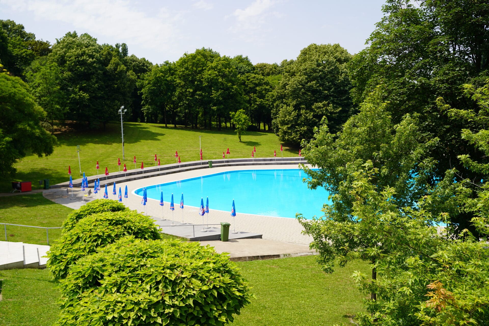 Bazen, Košutnjak, na Košutnjaku