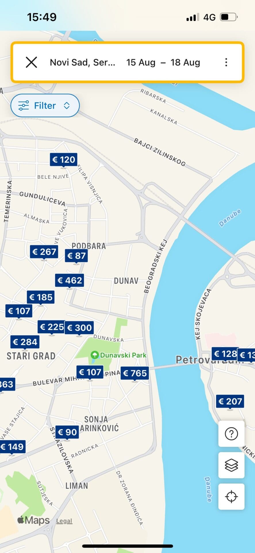 EXIT, nekretnine, Novi Sad