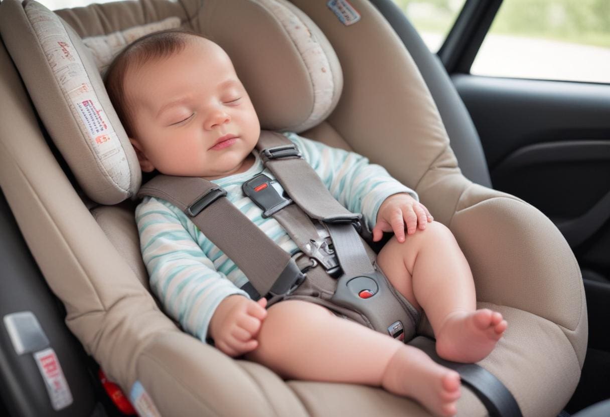 Sindrom zaboravljenog deteta, beba, sedište