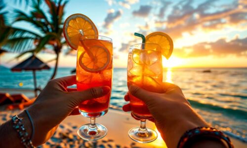 Trezni odmori, alkohol, koktel, plaža, leto