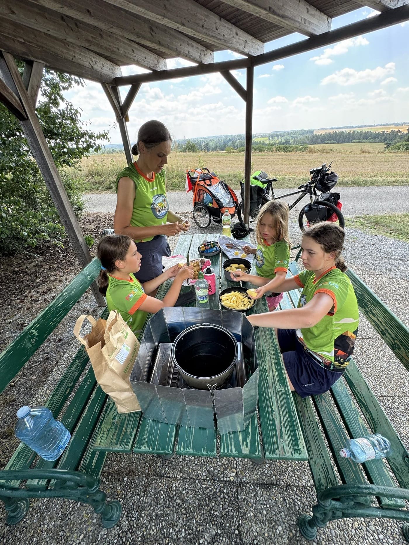 Putovanje, porodica Sandić