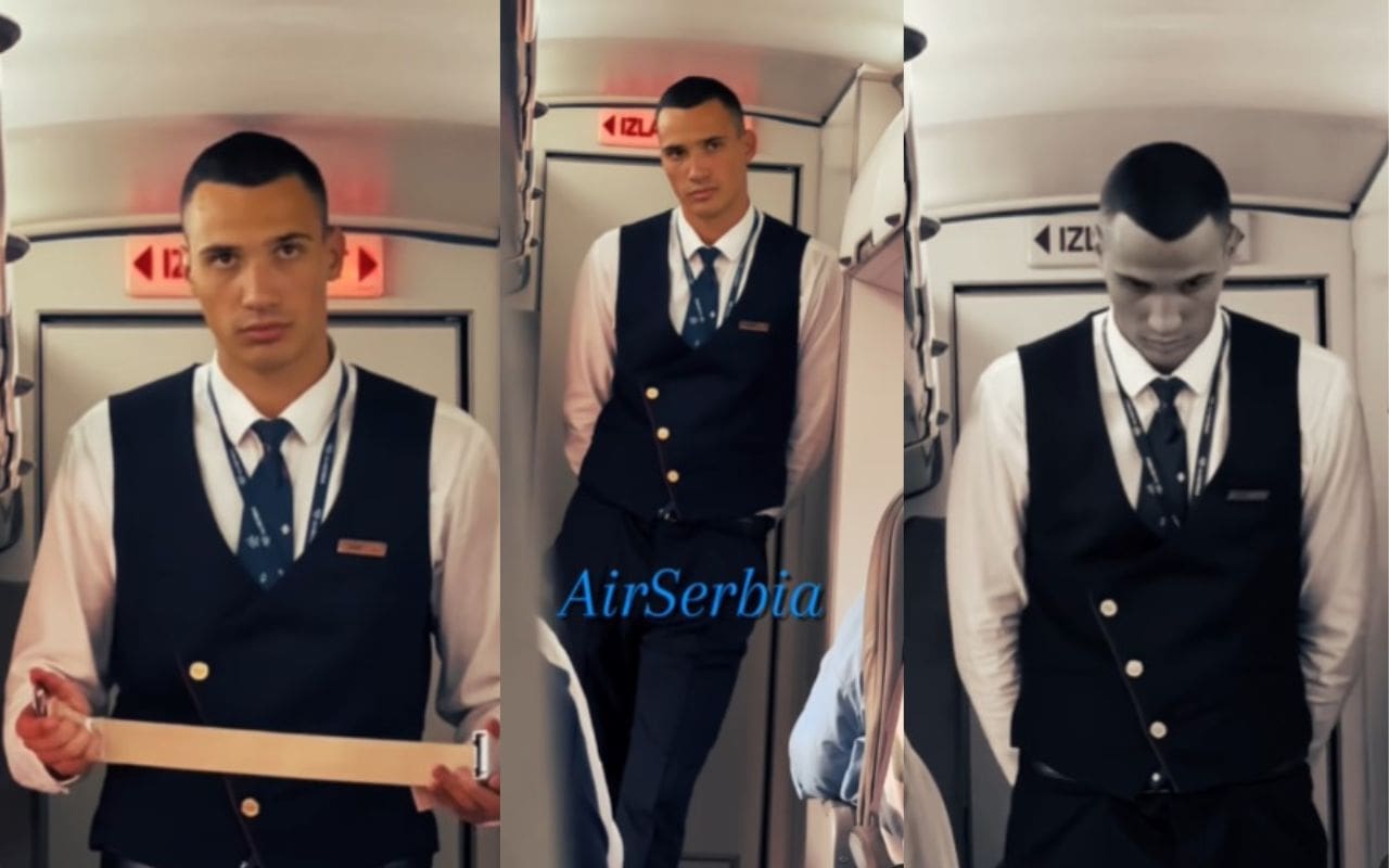 Stjuard, Air Serbia
