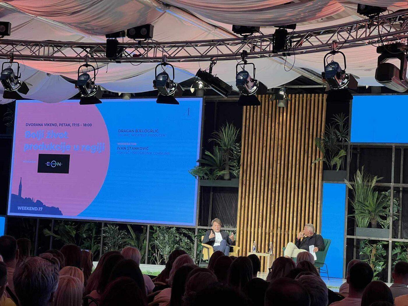 Dragan Bjelogrlić, Weekend Media Festival