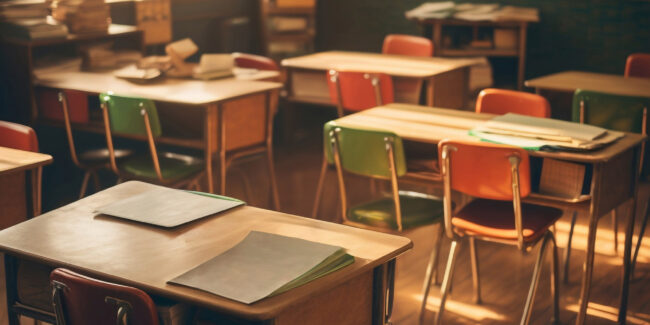 U Jugoslaviji, škola, klupe, đaci