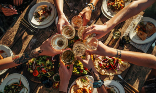 Večera, prijatelji, restoran