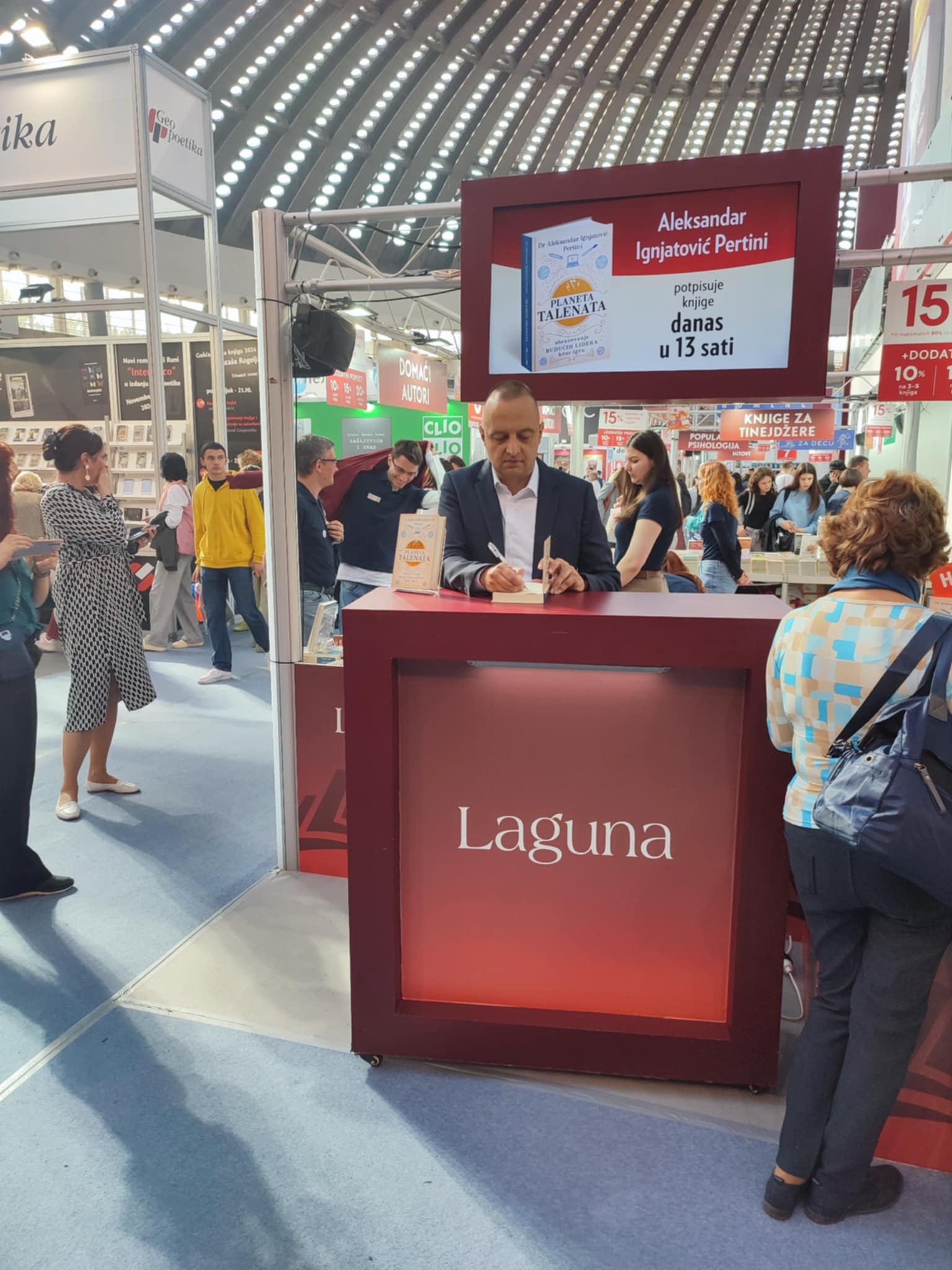 Dr Aleksandar Ignjatović Pertini, "Planeta talenata"