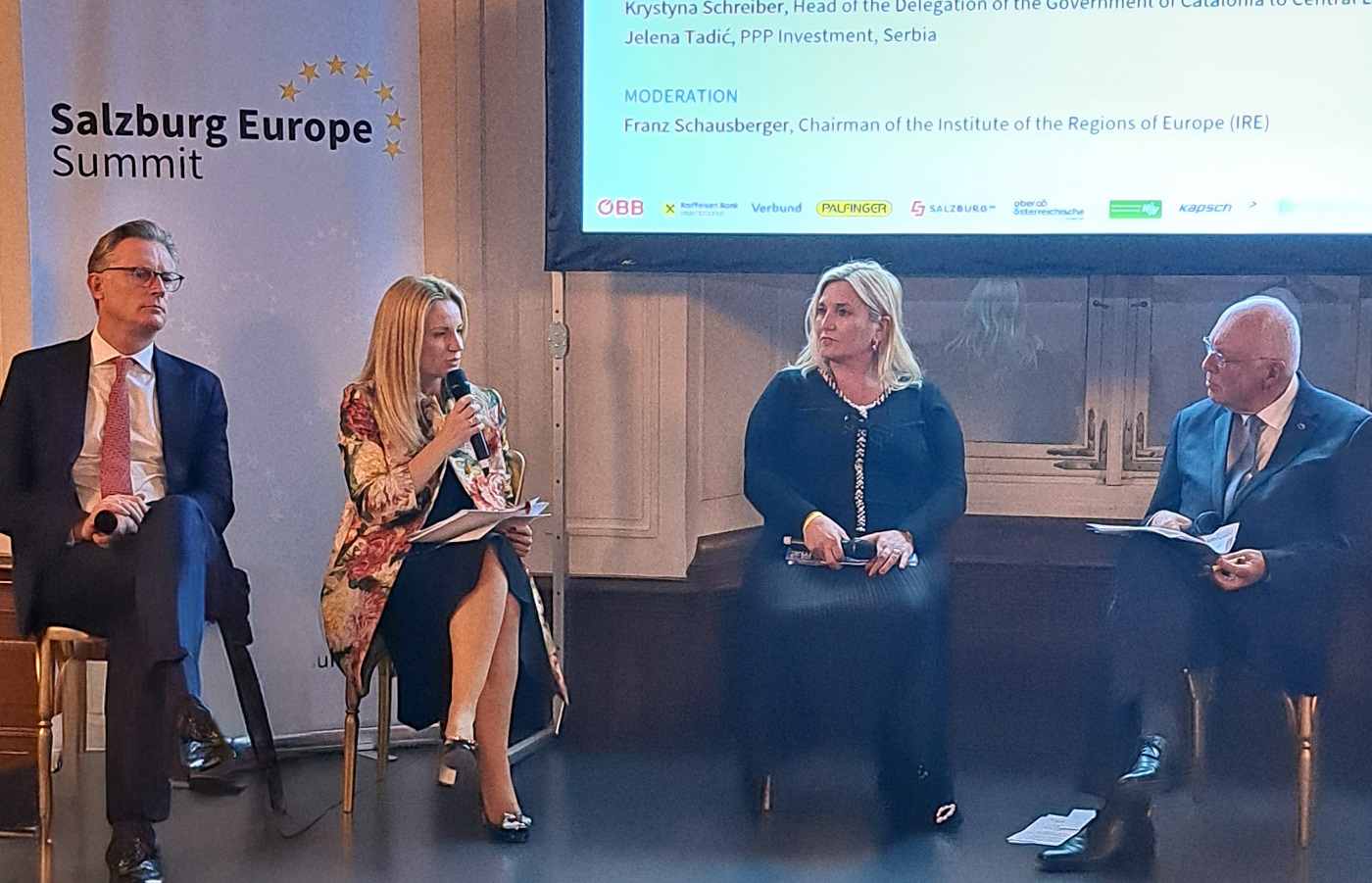 Jelena Tadić na panelu u Salzburgu - IRE