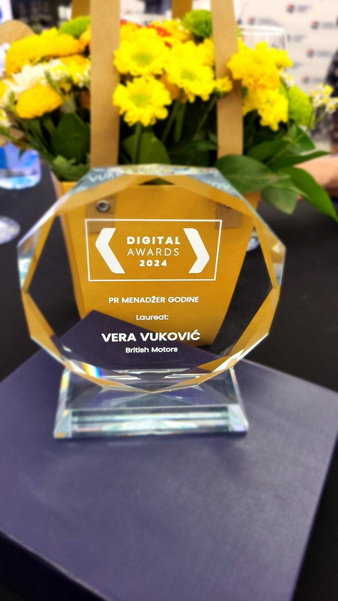 Vera Vuković, PR menadžer godine