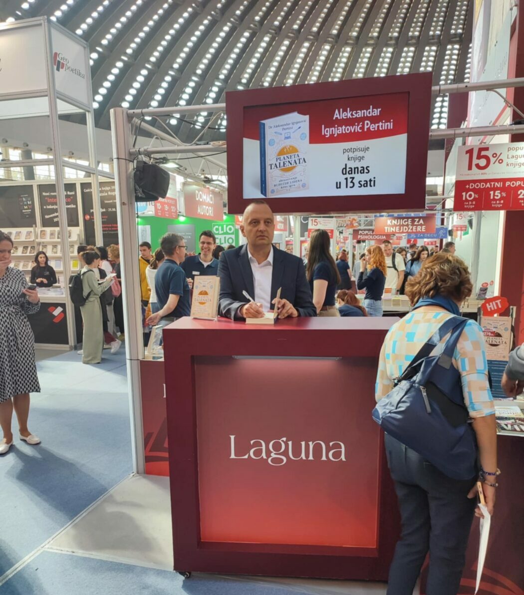 Dr Aleksandar Ignjatović Pertini, Planeta talenata