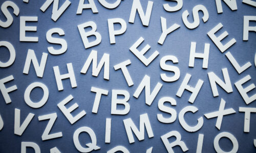 Reč, rečnik, slova