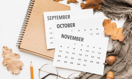 Dan primirja, kalendar, novembar