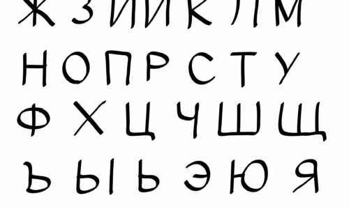 Azbuka, Vuk, reči, slova