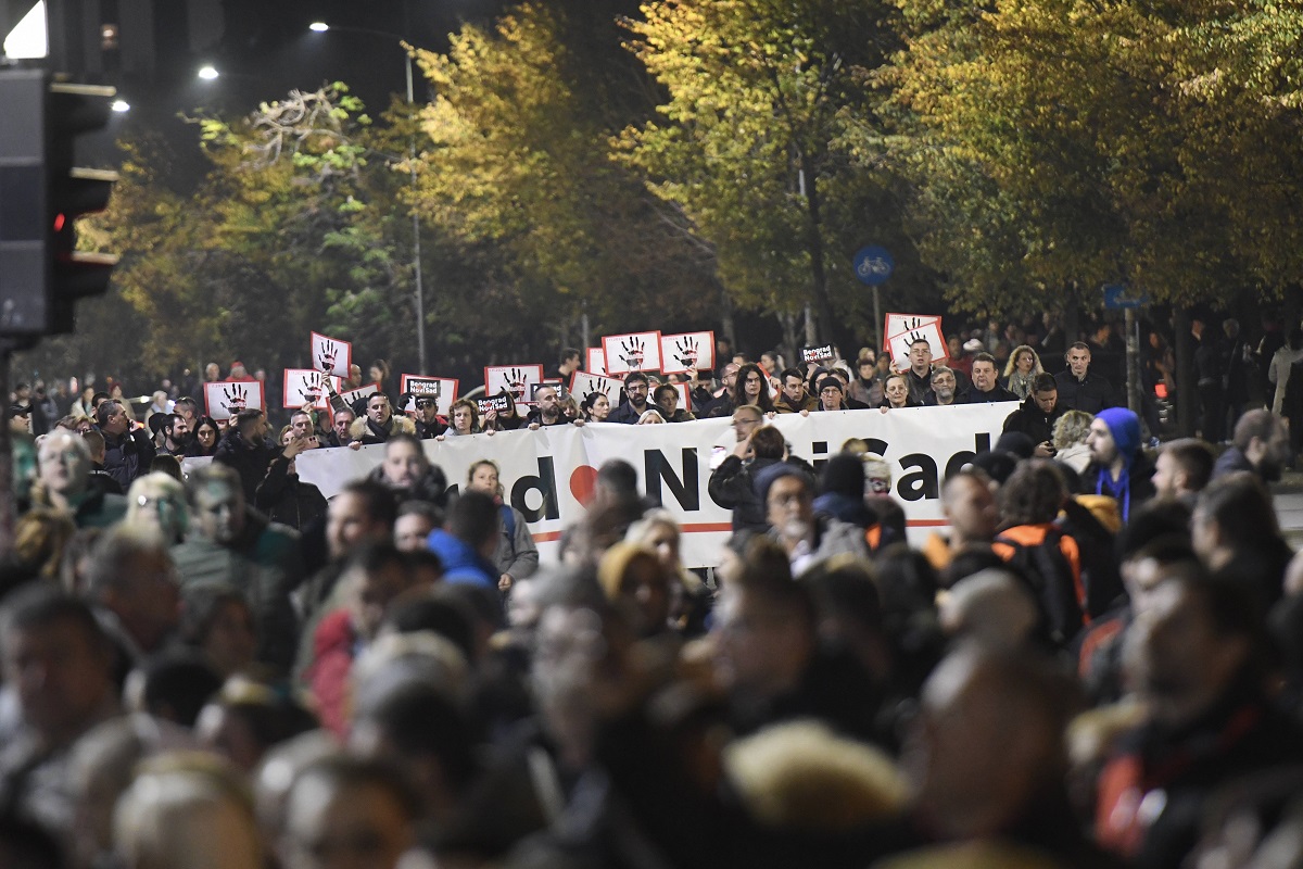 Protest, Novi Sad