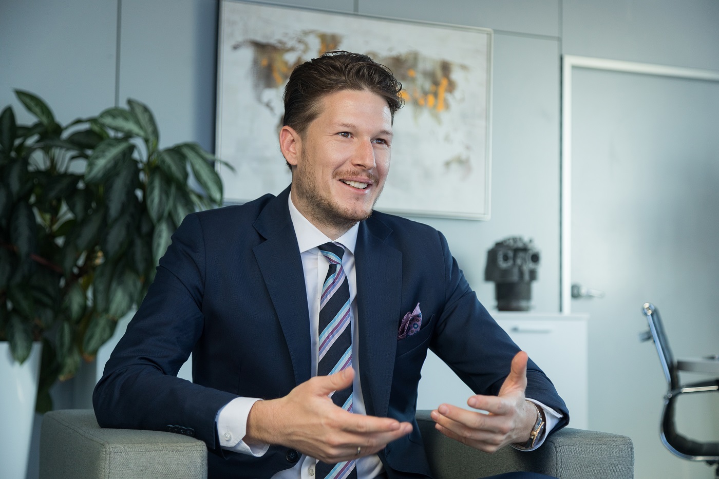 Filip Simović, CEO kompanije M&M Militzer & Münch Transport & Logistics 