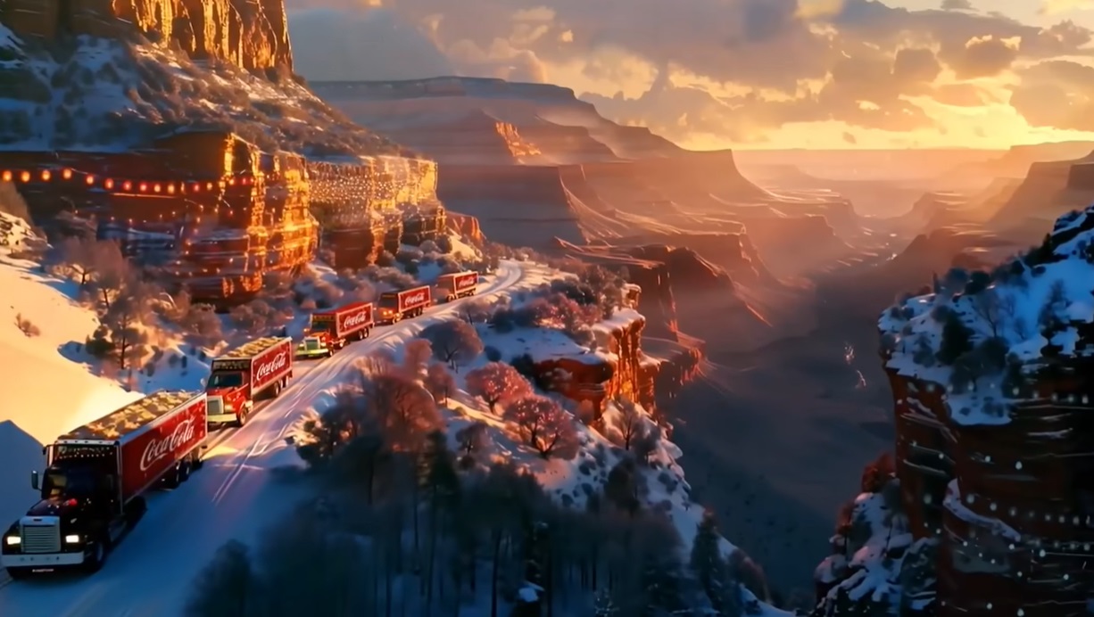 Praznici Coca Cola reklama