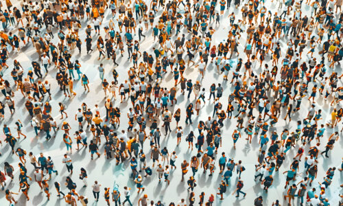 Gužva, ljudi, gomila, alfa