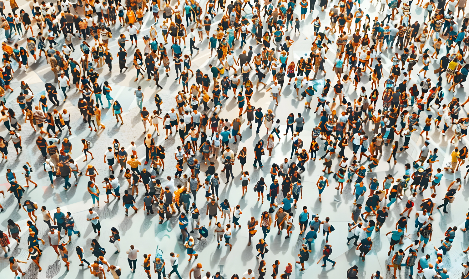 Gužva, ljudi, gomila, alfa