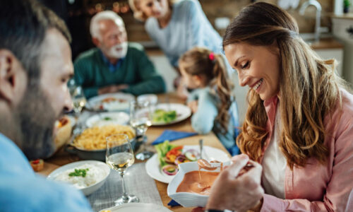Novogodišnji porodični ručak