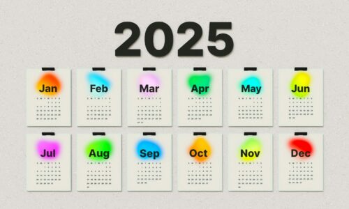 Neradni dani, 2025, kalendar