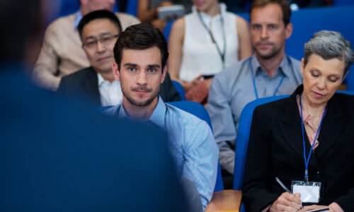 Poslovni forum, publika,