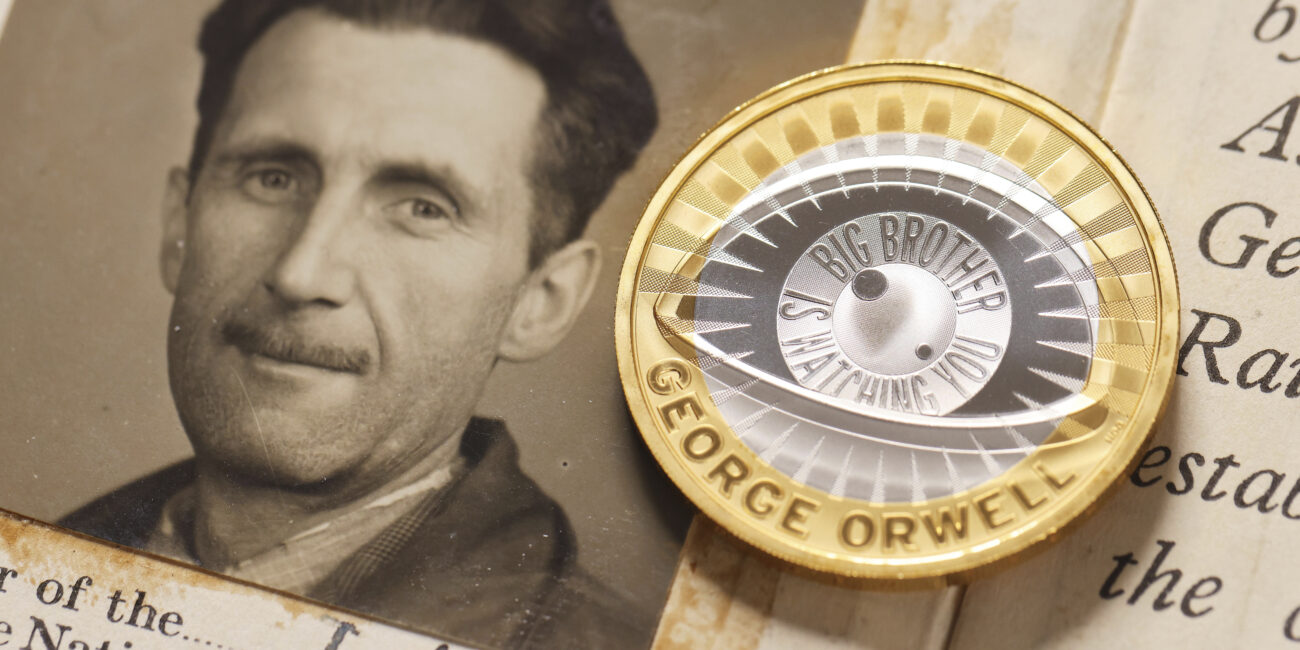 Orvel, Džordž Orvel, novčić