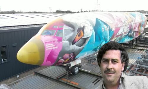 Airbnb, Pablo eskobar, avion