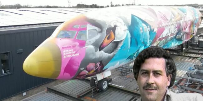 Airbnb, Pablo eskobar, avion