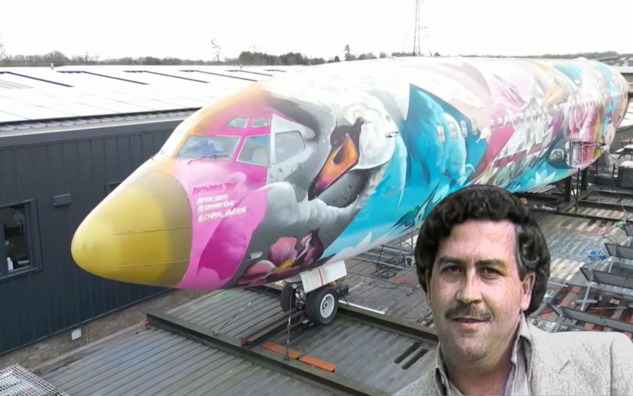 Airbnb, Pablo eskobar, avion