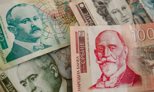 Lažne novčanice, dinar