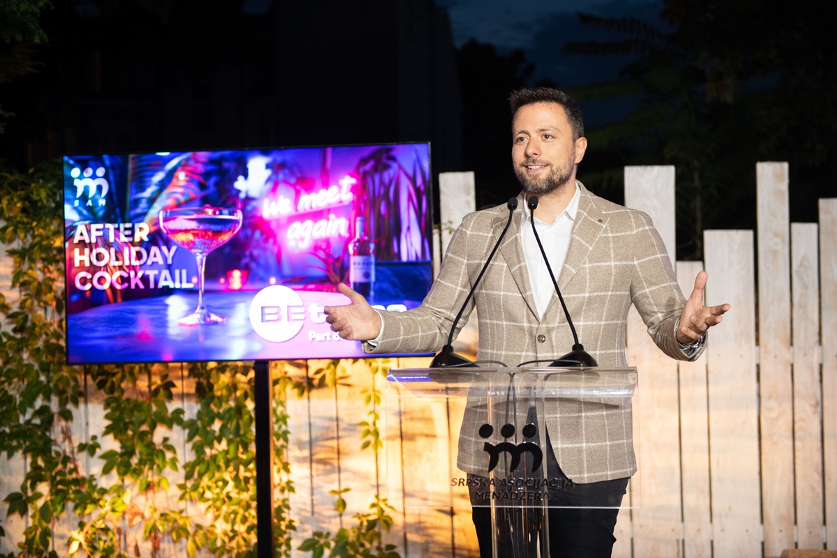 direktor kompanije BE-terna Beograd Ivan Đolić