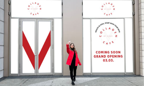 Collagen Pop Up cafe