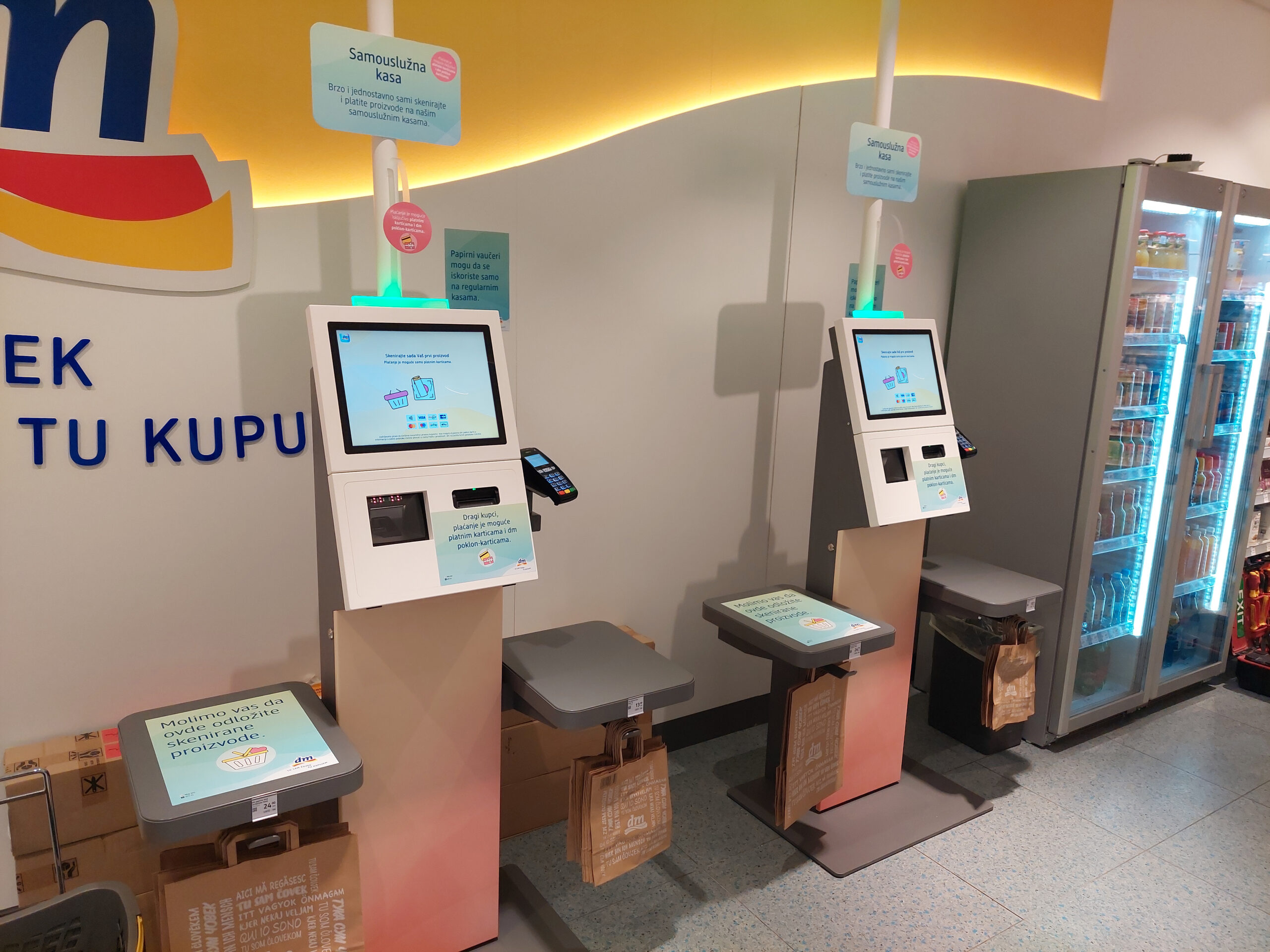 samouslužne kase