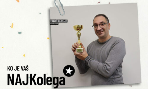 Miloš Karalić, Bosch Srbija . NAJKolega