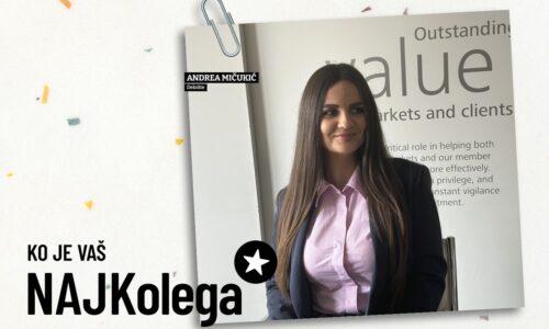 Andrea Mičukić, Tax Manager u GES timu kompanije Deloitte