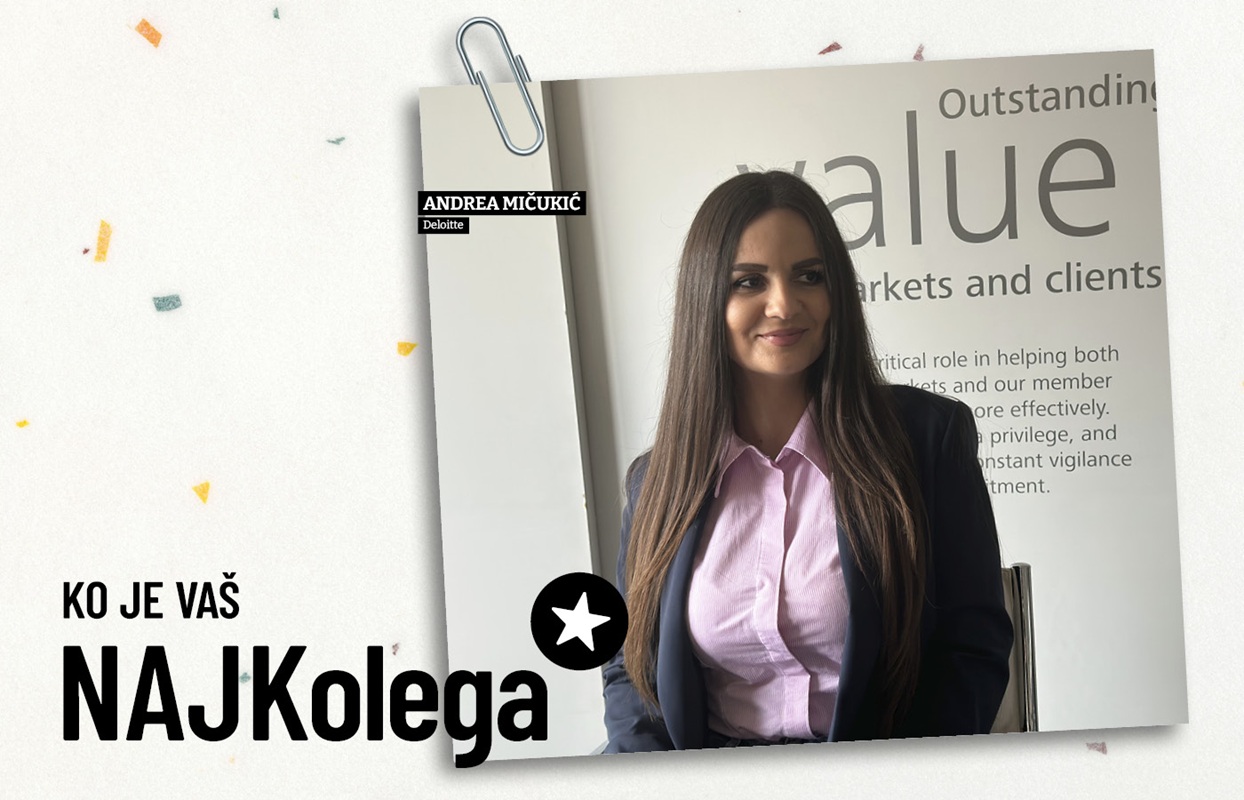 Andrea Mičukić, Tax Manager u GES timu kompanije Deloitte