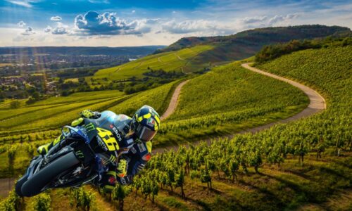 Ograničenje brzine, gradić, Valentino Rosi