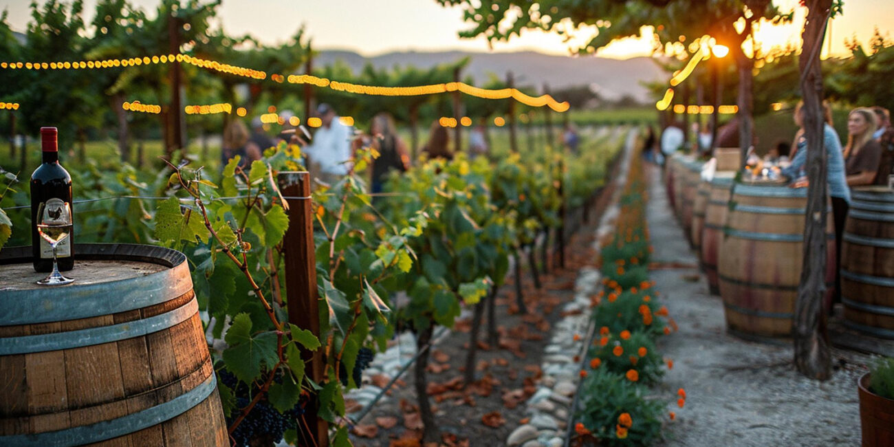 Odmor, vinograd, vino, grožđe