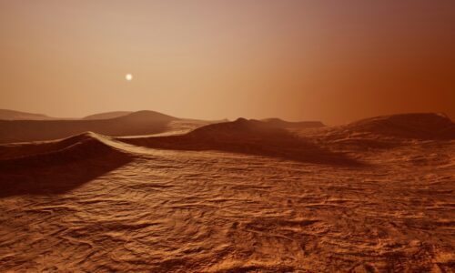 Planeta Mars - ilutracija