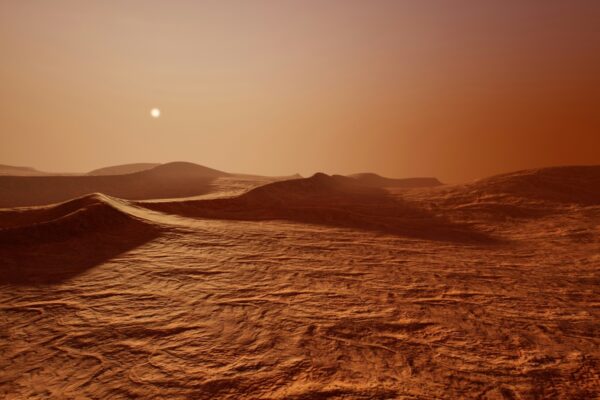 Planeta Mars - ilutracija