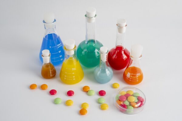 Prehrambene boje, hrana