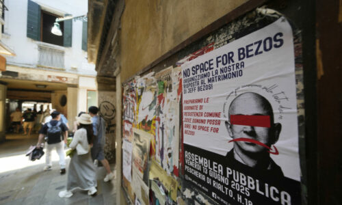 Bezos, Italija, Venčanje