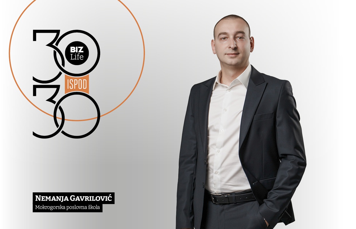 Nemanja Gavrilović, Mokrogorska poslovna škola
