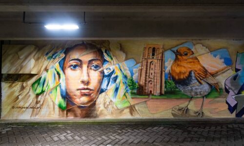 grafit, mural муралист