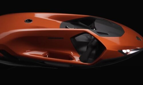 Lamborgini skuter na vodi