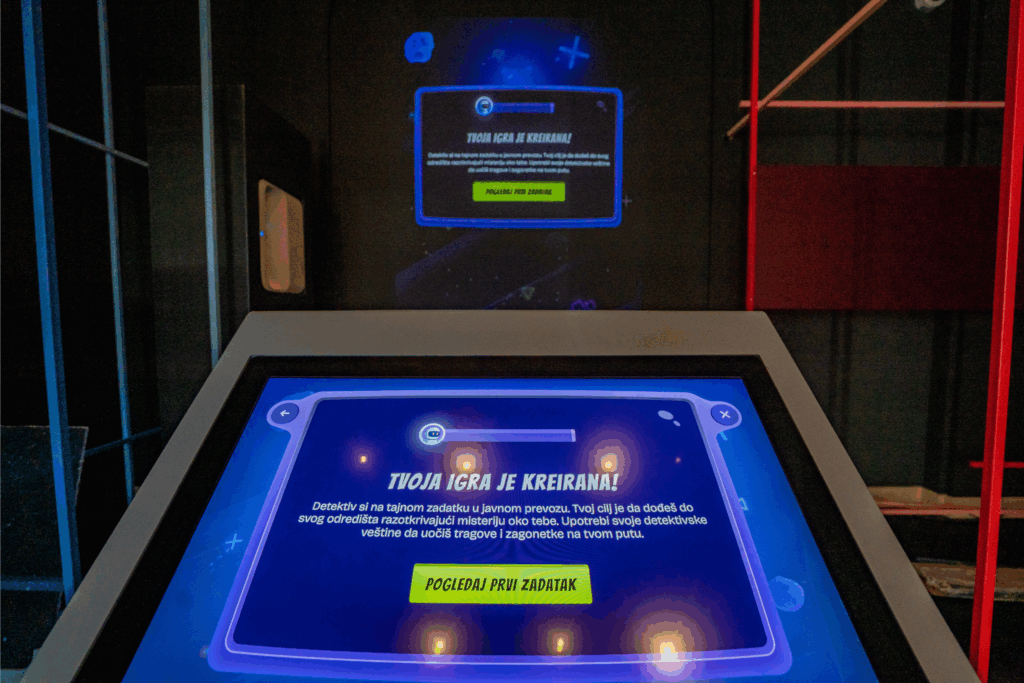 Više od igre, Palata nauke