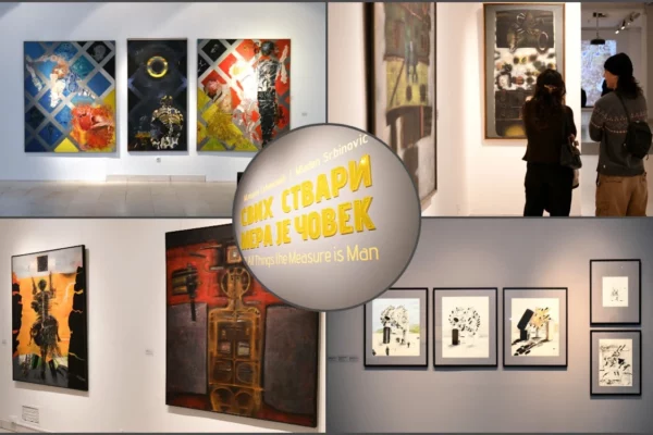 sanu, nin, izložba, Mladen Srbinović