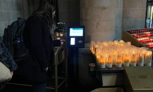 Plaćanje sveća u Briselu